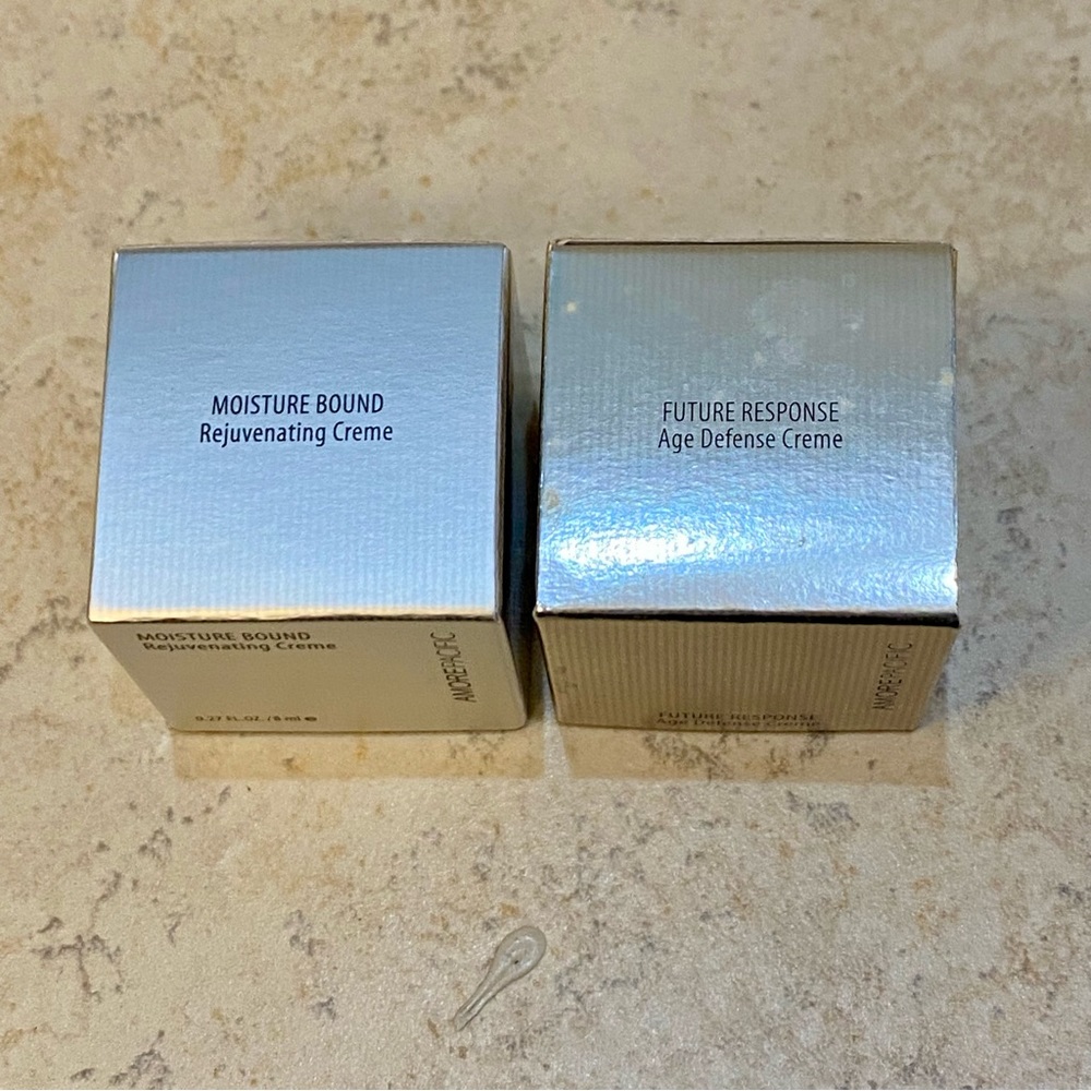 New Box Amore Pacific Moisture Bound & Future Defense Crème Minis - Picture 2 of 3